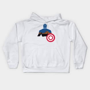 captain travel america Kids Hoodie